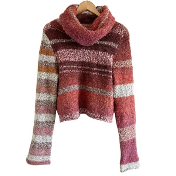 Free People My Girl Turtleneck Sunburst Combo Size M - Picture 8 of 10